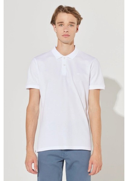 Regular Fit Normal Kesim Polo Yaka %100 Pamuk Tişört