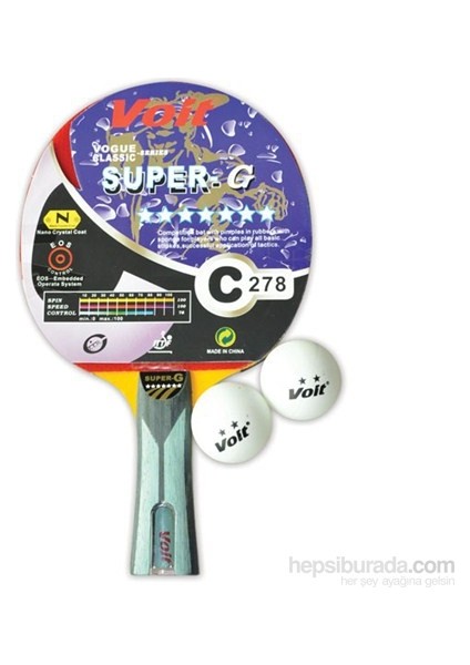 Super-G 7 Star Pinpon Raketi