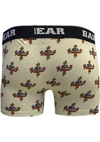 Voltage Erkek Ekru Desenli Boxer fırsatları