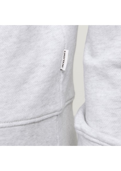 Erkek Gögüs Minimal Logo Baskili Kapüsonlu Sweatshirt - Beau