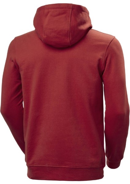 Hh Hh Logo Hoodıe Kırmızı Erkek Sweatshirt 33977-163