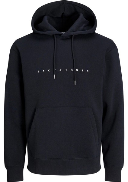 Hood Star Erkek Siyah Kapüşonlu Sweatshirt
