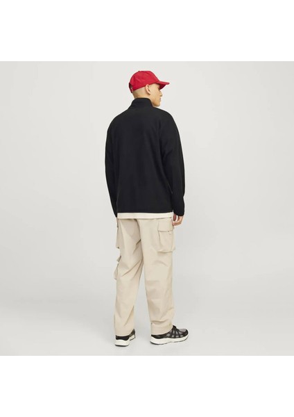 Jjecorp Logo Fleece Quarter Zıp SİYAH12258490