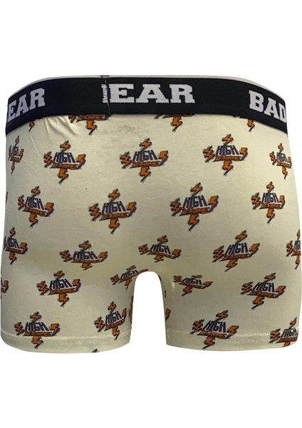 Voltage Erkek Ekru Desenli Boxer fiyatları