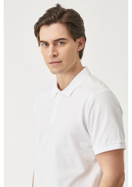 Regular Fit Normal Kesim Polo Yaka %100 Pamuk Tişört fiyatları