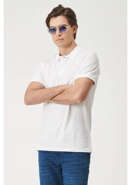 Regular Fit Normal Kesim Polo Yaka %100 Pamuk Tişört modelleri