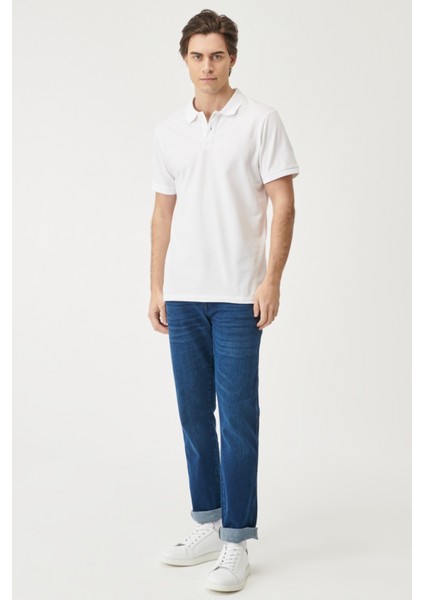 Regular Fit Normal Kesim Polo Yaka %100 Pamuk Tişört fırsatları