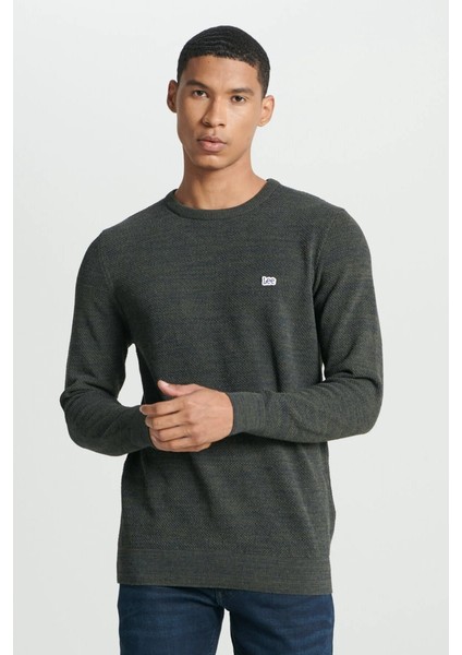 Regular Fit Normal Kesim Sıfır Yaka Triko