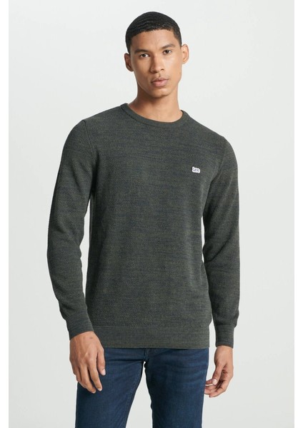 Regular Fit Normal Kesim Sıfır Yaka Triko