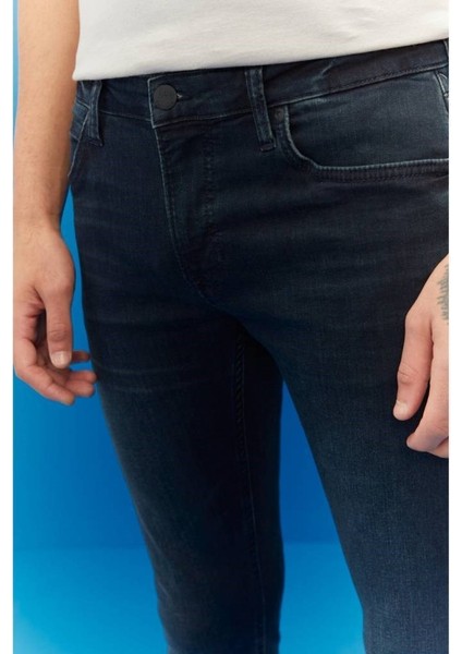 Malone Skinny Fit Normal Bel Denim Esnek Jean Kot Pantolon
