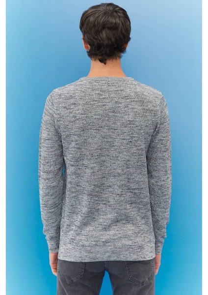 Regular Fit Normal Kesim Sıfır Yaka Triko