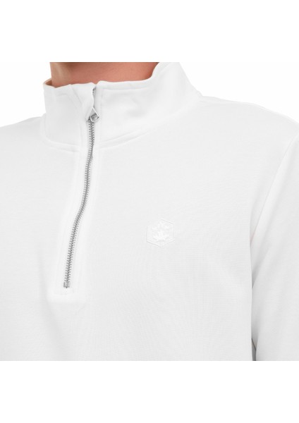 MB BS47 HZIP SW 5PR Ekru Erkek Sweatshirt