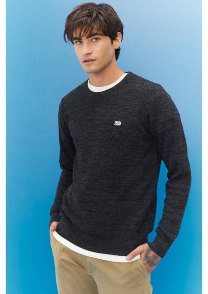 Regular Fit Normal Kesim Sıfır Yaka Triko