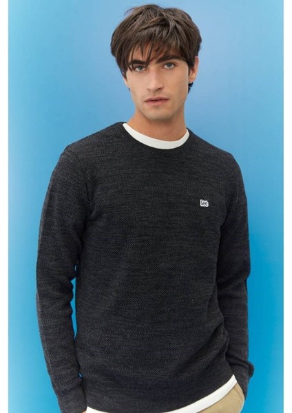 Regular Fit Normal Kesim Sıfır Yaka Triko