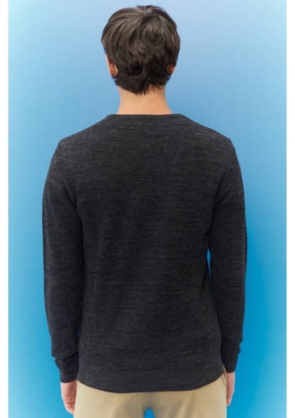 Regular Fit Normal Kesim Sıfır Yaka Triko