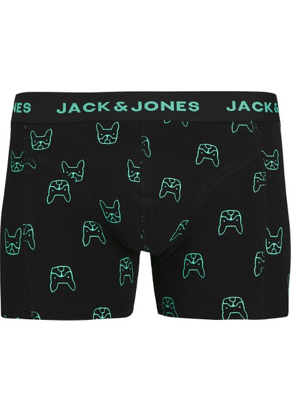 JACDENIM DOG TRUNKS 3 PAC Yeşil Erkek Boxer