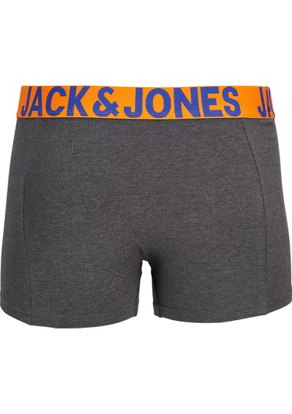 Jaccrazy Solıd Trunks 3 Pack Noos Erkek Siyah Boxer 12151349-Black