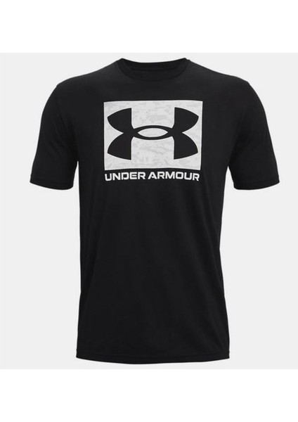 UA ABC CAMO BOXED LOGO SS Erkek T-Shirt