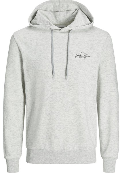 Jjferrıs Sweat Hood Beyaz Melanj1 12256838