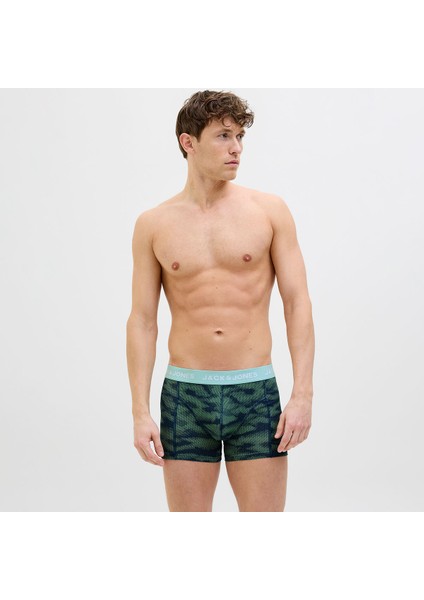 Jack Jones Erkek Çiçek Desenli 3 Lü Pamuklu 12277719