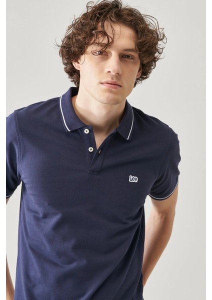 Erkek Lacivert Polo Tişört