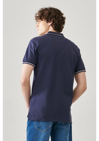 Erkek Lacivert Polo Tişört