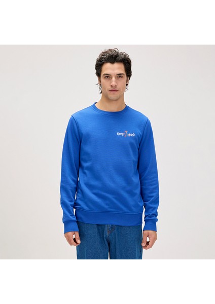 Splashy Crewneck Erkek Sweatshirt indirimleri