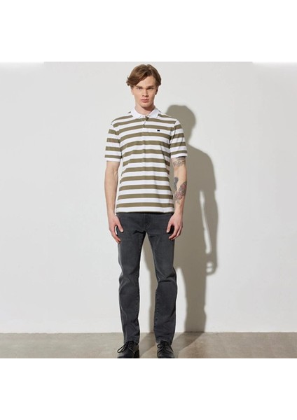 Wrangler Erkek Mavi Polo Tişört