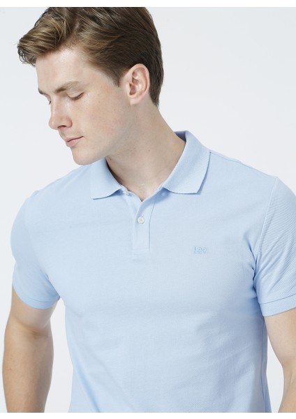 Erkek Mavi Polo Yaka Polo Tişört indirimleri