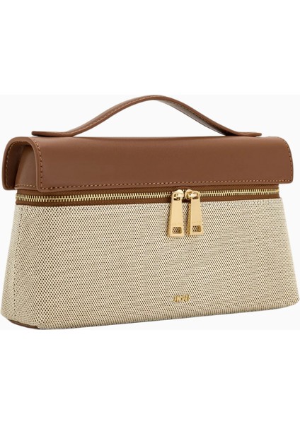 Jw Peı Thea Üst Saplı Kahverengi Kanvas Çanta fiyatları