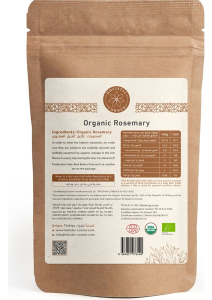 Organik Biberiye fiyatları