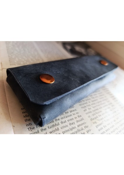 Hakiki Deri Tamamen El Emeği Özel Kalemleriniz Için Kalemlik Kalemkutu (15.5x6.5 ) A814 indirimleri