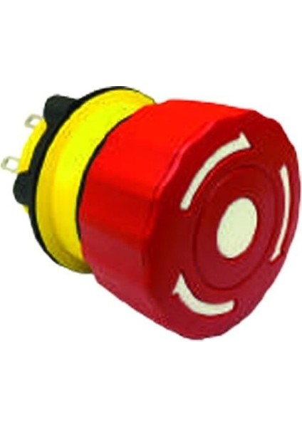 22MM Acil-Stop Bas-Çevir 1no/1nc
