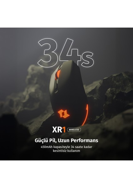 XR1 Kablosuz Oyuncu Mouse