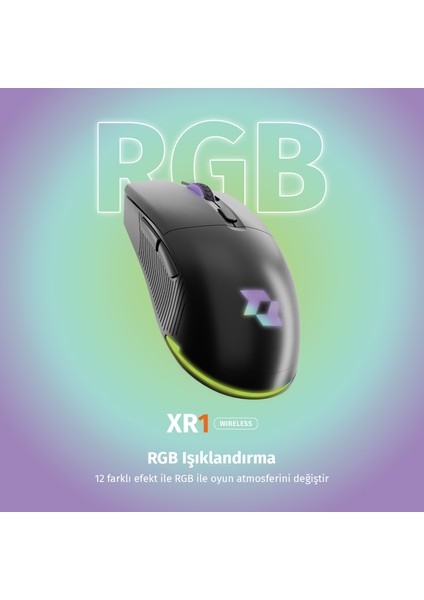 XR1 Kablosuz Oyuncu Mouse