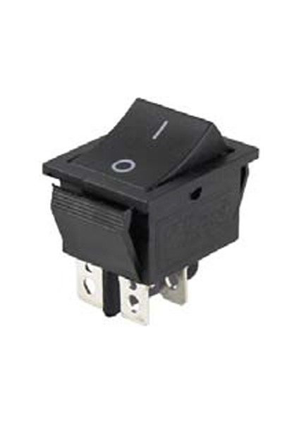 Geniş Işıksız Anahtar On-Off 4p