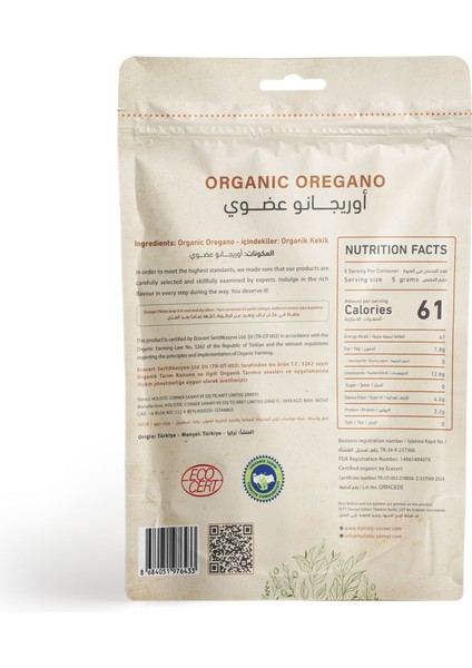 Kekik Oregano fiyatları