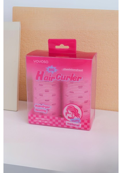 Ekstra Büyük Silindir Şekillendirici Bigudi 2'li Set
