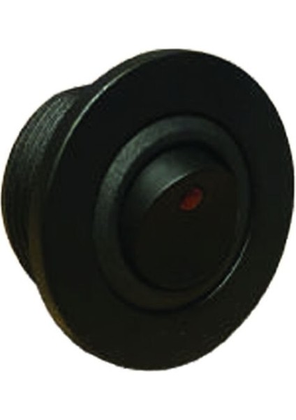 Pano Tip Yuvarlak Işıklı Anahtar On-Off 12VOLT Kırmızı
