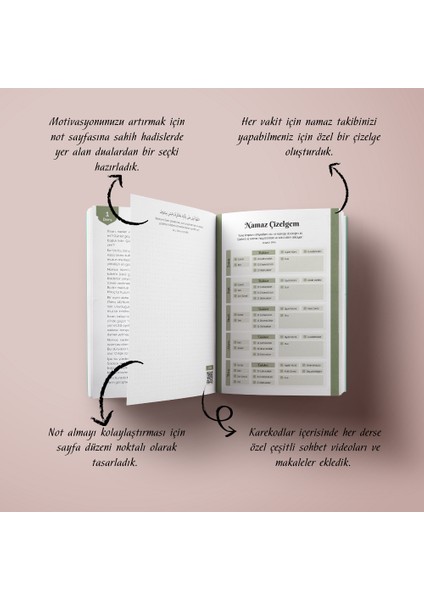 Namaz Ajandası (Mor) indirimleri