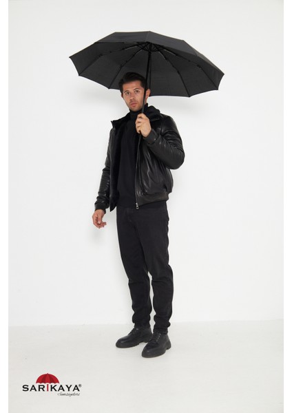 Ahşap Sap Fiber 10 Telli Erkek Şemsiye fiyatları