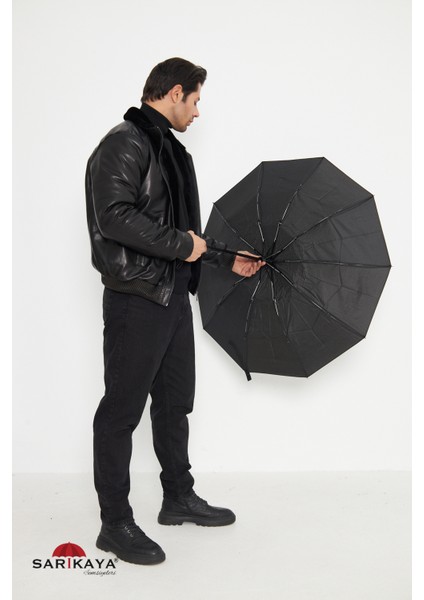 Ahşap Sap Fiber 10 Telli Erkek Şemsiye indirimleri