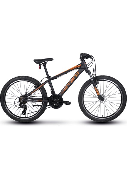 Force 400 21 Vites 24 Jant (Mat Antrasit, Turuncu, Beyaz) Dağ Bisikleti