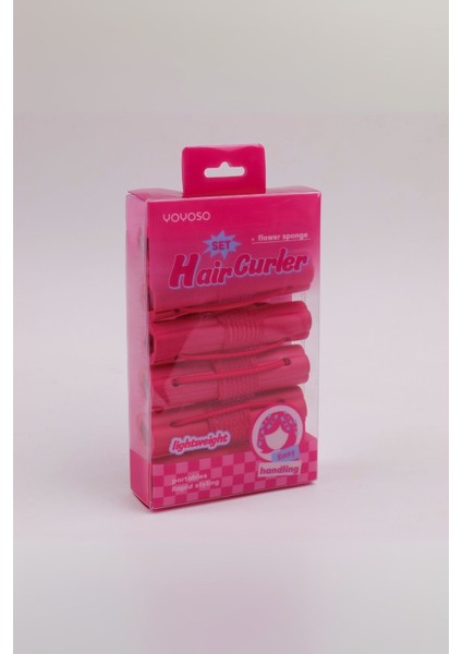 Çiçek Şeklinde Sünger Bigudi 6'lı Set fırsatları
