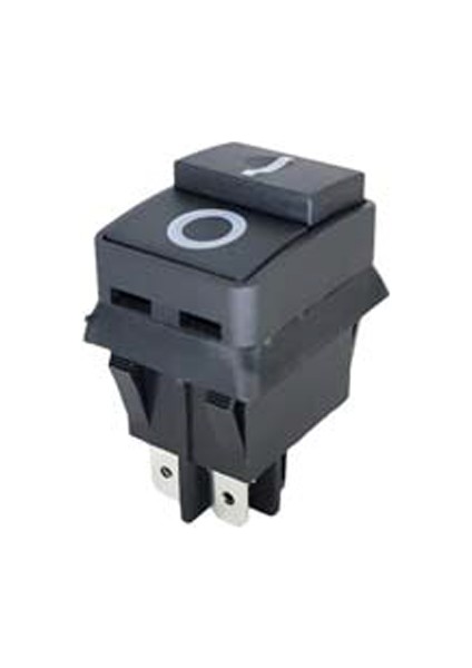 Geniş Işıksız Süpürge Anahtarı On-Off 4p