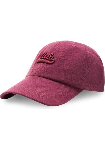 Fortuno Bordo Baseball Cap Nakışlı Unisex Şapka indirimleri