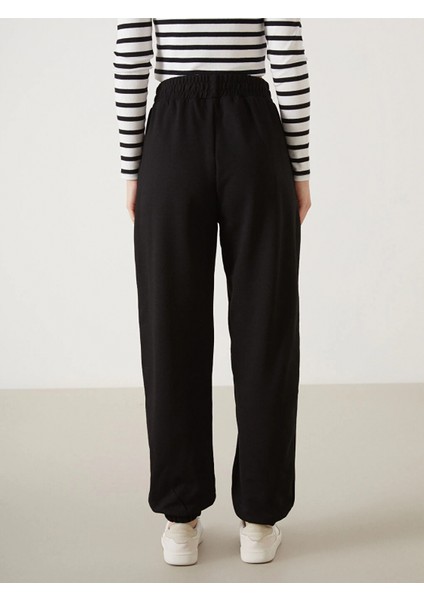 Xsıde Actıve Siyah Beli Lastikli Kadın Spor Eşofman Altı fırsatları