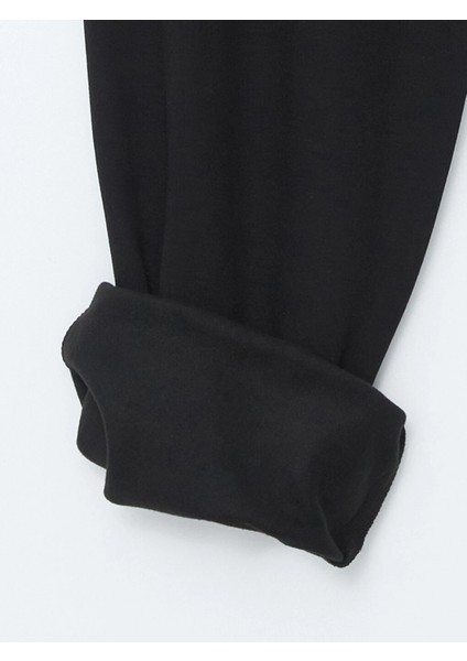 Xsıde Actıve Siyah Beli Lastikli Kadın Spor Eşofman Altı