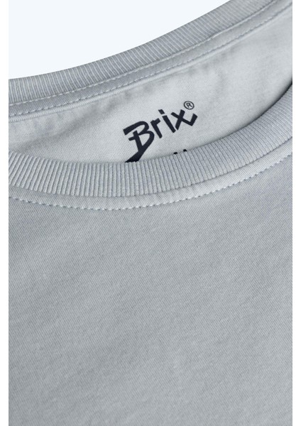 Kadın Kısa Kollu Rahat Kalıp %100 Pamuk T-Shirt Su Yeşili Renk fiyatları