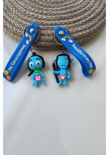 Avatar Karakter Anahtarlık ve Çanta Aksesuarı Jake Sully ve Neytiri Anahtarlık Seti fırsatları